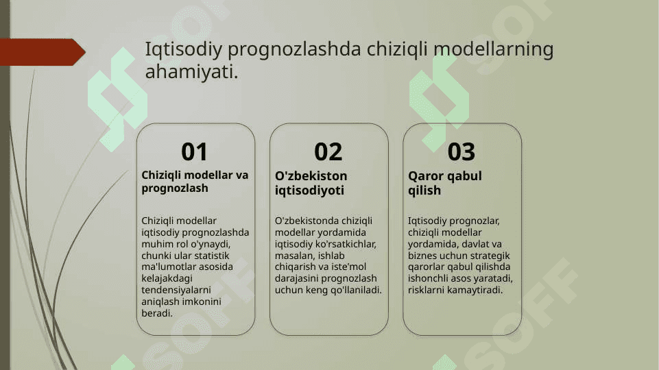 Iqtisodiyotda chiziqli model 7