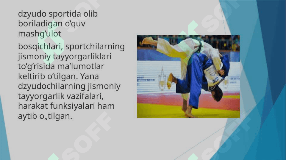 Dzyudochilarning chidamlilik sifati va uni rivojlantirish 2