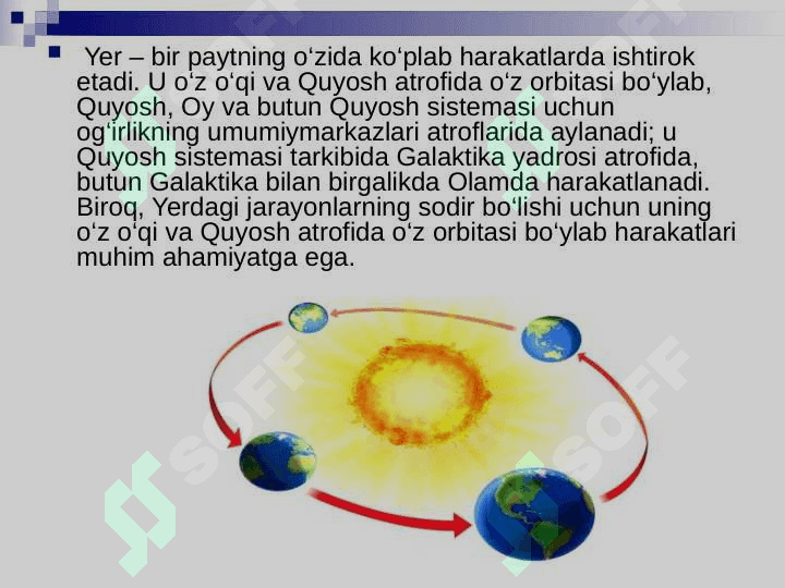 YERNING QUYOSH ATROFIDA AYLANISHI VA UNING OQIBATLARI 2