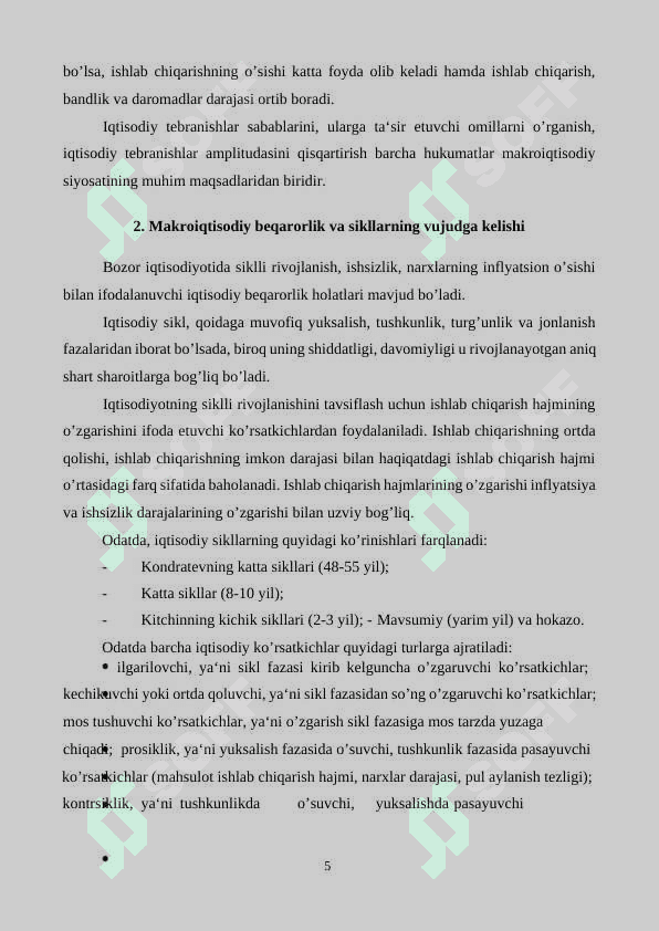 ISHLAB CHIQARISH MODELLARI 5