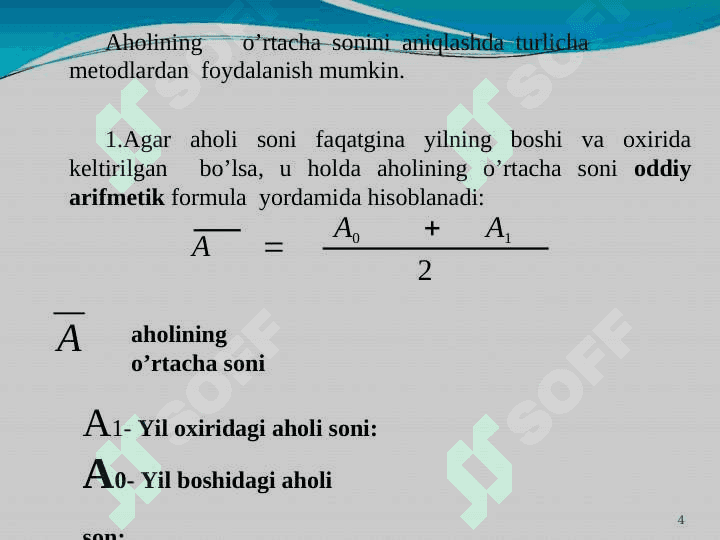 AHOLI STATISTIKASI 4