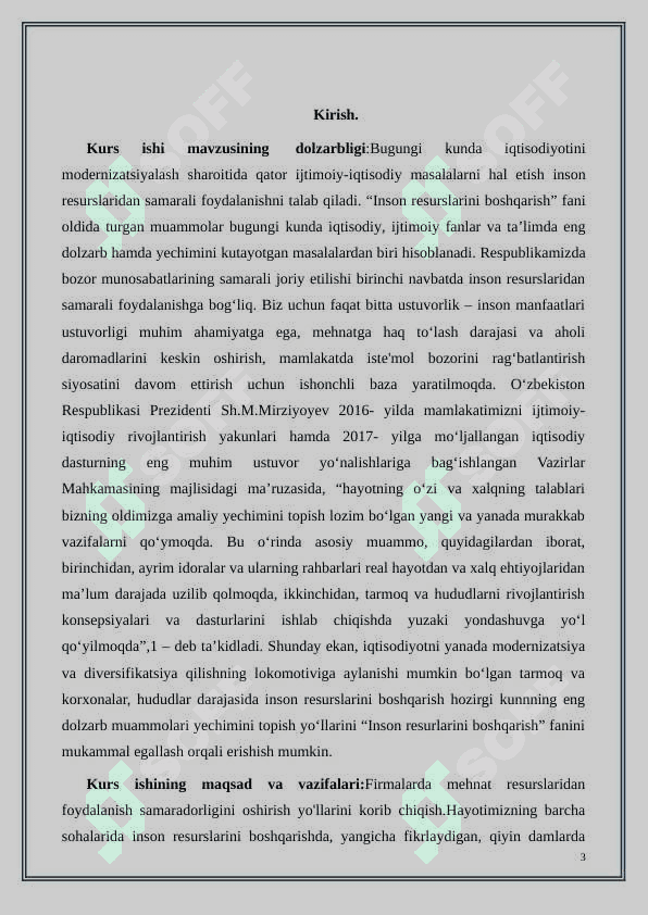 Firmalarda mehnat resurslaridan foydalanish samaradorligini oshirish yo'llari. 3