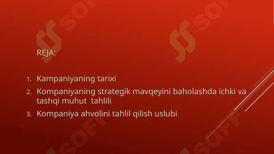 Kampaniya ahvolining tahlili 2