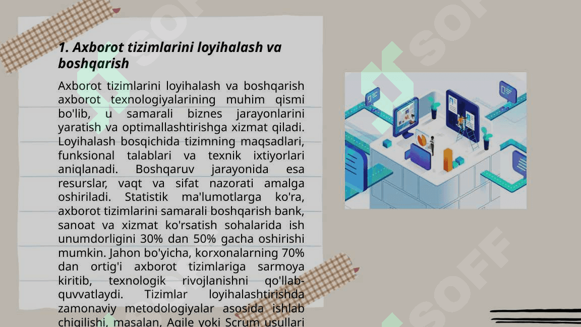 Korxonani boshqarishda axborot texnologiyalari 3