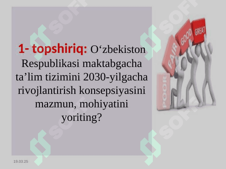 MUSTAQILLIK YILLARIDA MAKTABGACHA TA`LIM TIZIMIDA YANGICHA YONDASHHUV 3