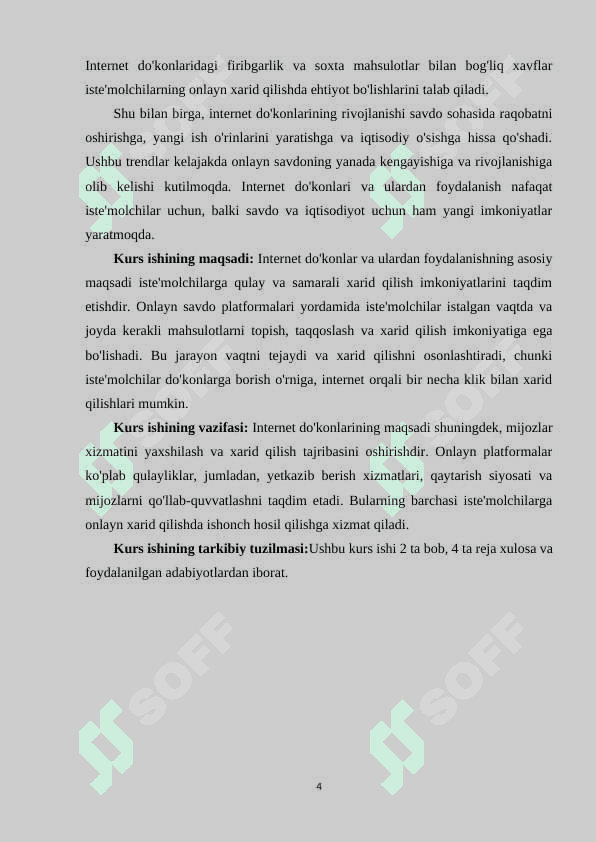 INTERNET DO'KONLAR VA ULARDAN FOYDALANISH 3
