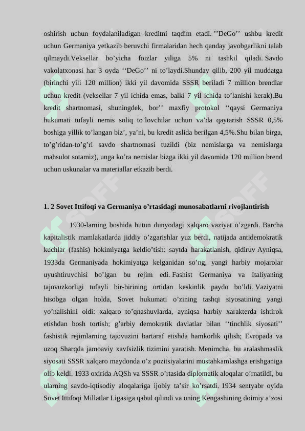 Ikkinchi jahon urushi arafasida Germaniya-Rossiya munosabatlari 8