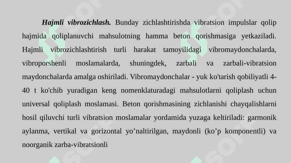 Vibroqoliplash va ularning turlari 2