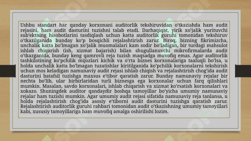 Operatsion auditni o’tkazish tartibi 3