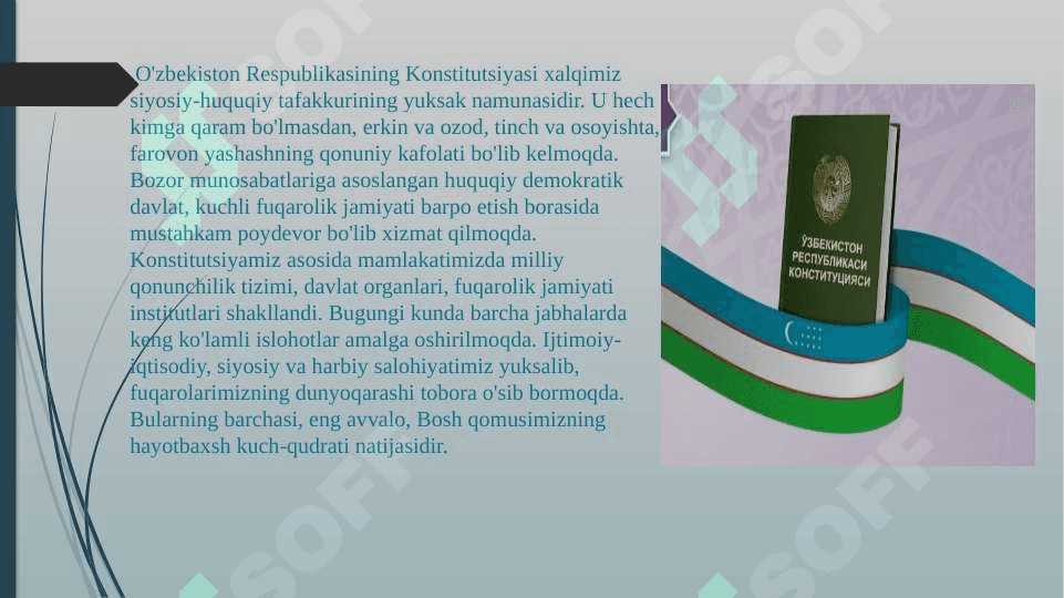 Konstututsiya – farovon hayotimiz poydevori 2