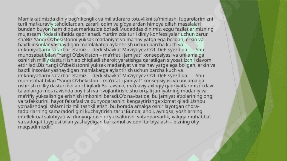 Yangi Oʻzbekistonda amalga oshirilayotgan islohotlar 4