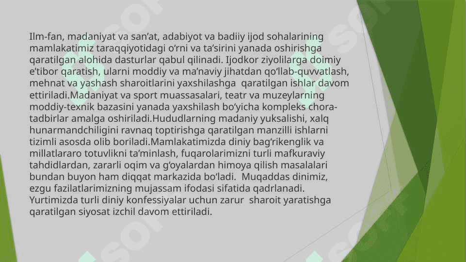 Yangi Oʻzbekistonda amalga oshirilayotgan islohotlar 5