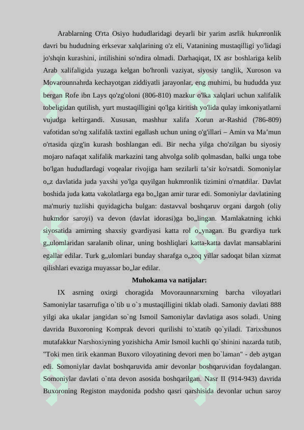 Somoniylar davlati tarixi geografiyasi 3