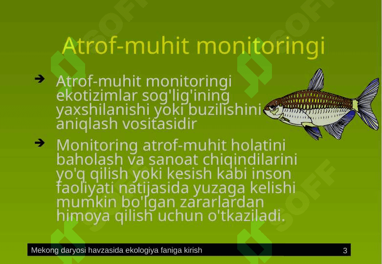 Atrof muhit monitoringi 3