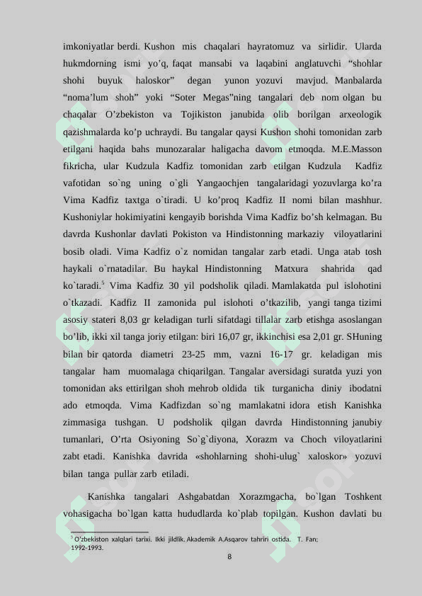 kushon davlati kurs ishi 8