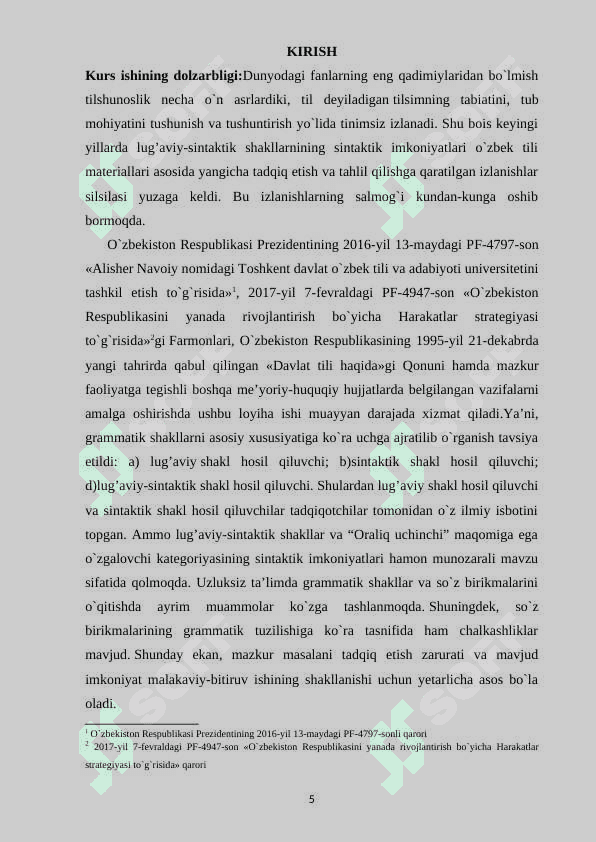 O’zbek tilshunosligida umumiy va xususiy grammatik ma’no 3