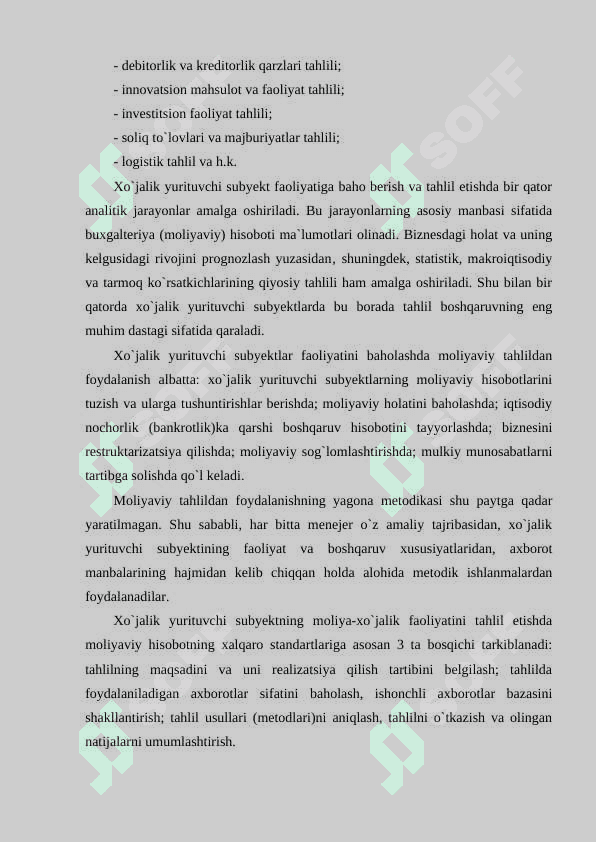 Moliyaviy tahlilni tashkil etish va axborot manbalari 3