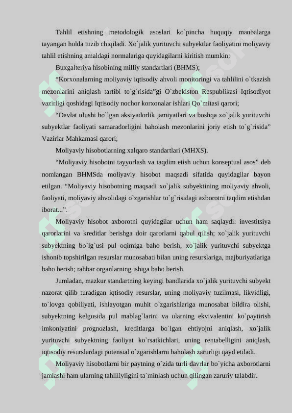 Moliyaviy tahlilni tashkil etish va axborot manbalari 4
