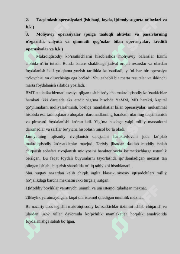 Mustaqillik yillarida O‘zbekiston Respublikasi rivojlanishining makroiqtisodiy ko‘rsatkichlari tahlili 5