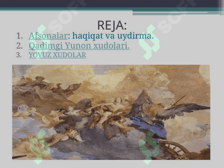 QADIMGI YUNONISTON  AFSONALARI 2