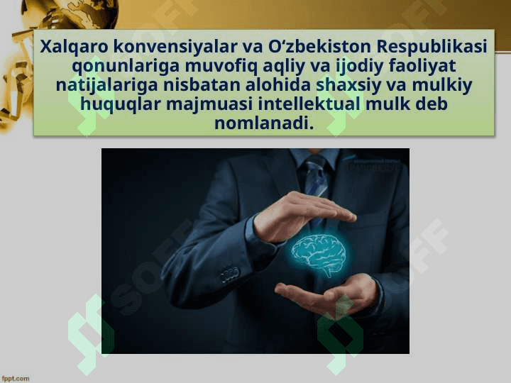 Intellektual mulk huquqi 4