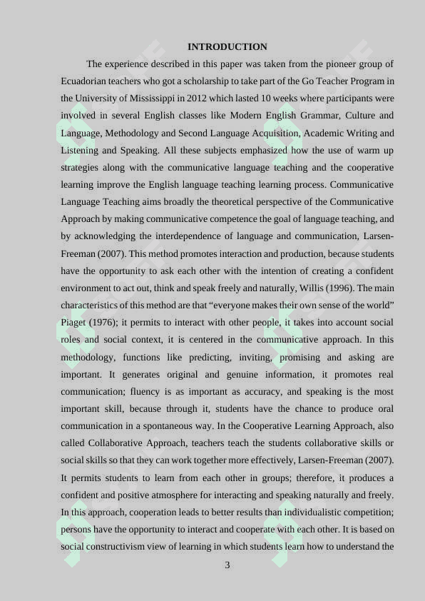 Advantages of warm-up activities in English teaching 3