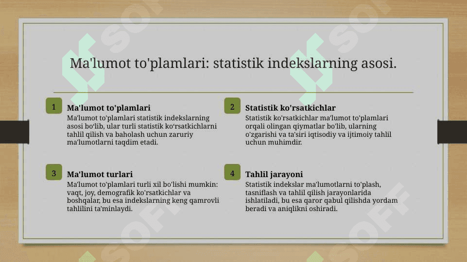 Statistik indekslar 5