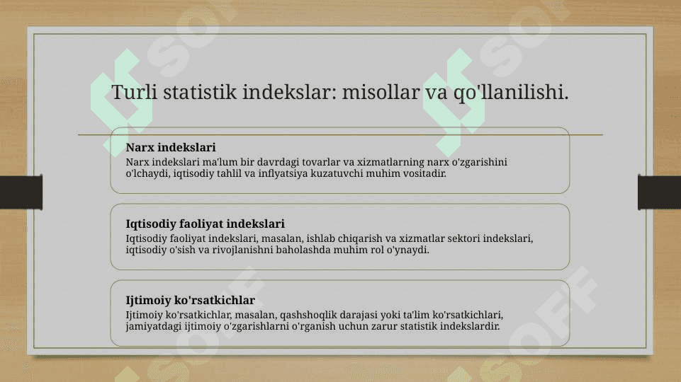 Statistik indekslar 7