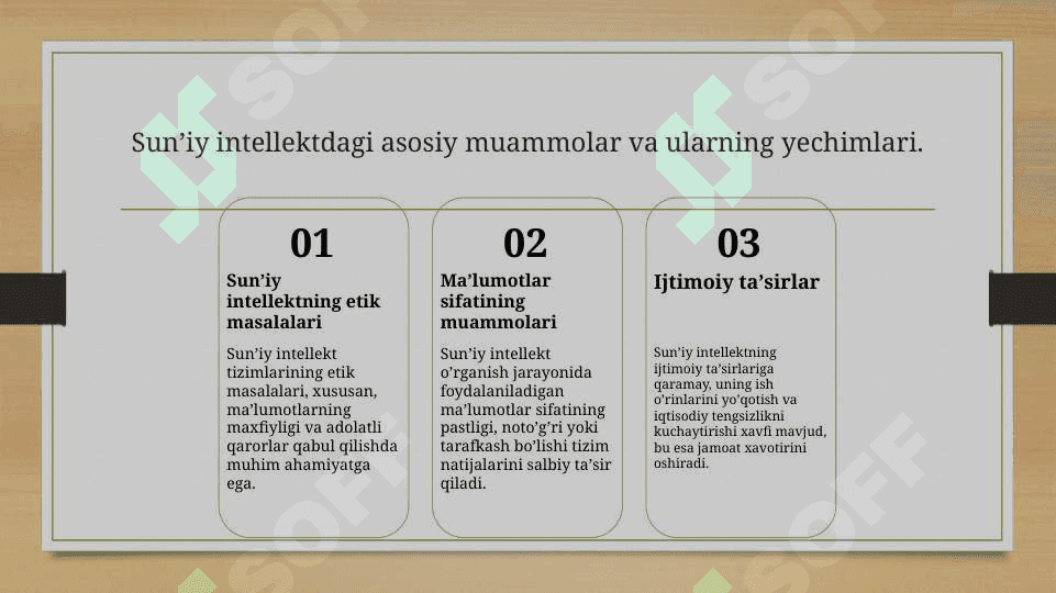 sunʼiy entillikning paydo bolishi va rivojlanish tarixi 5