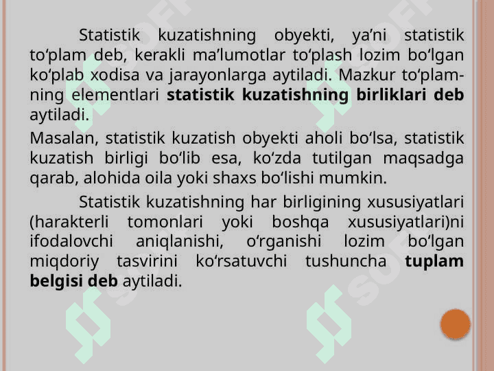Statistik ma’lumotlarni to‘plash nazariyasi va amaliyoti 4