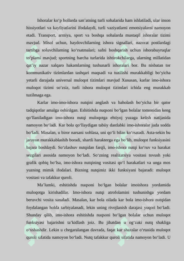 O’zbek imo ishora nutqining mazmuni, maqsadi va egallash metodlari 4