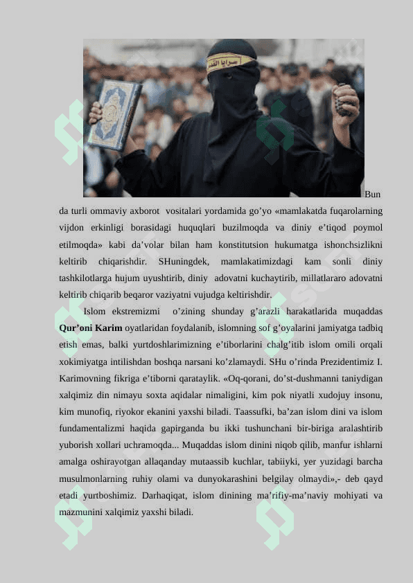 xalqaro tashkilotlarning terrorizmga qarshi kurashining ahamiyati 4