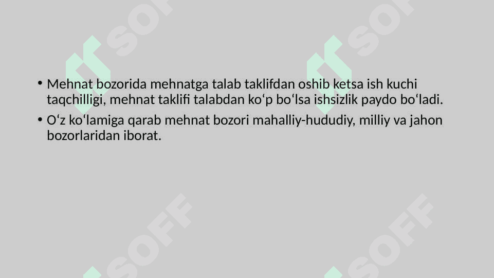 MЕHNАT BОZОRI  VA KОRХОNАLАRDА MЕHNАT RЕSURSLАRIDАN FОYDАLАNISH 4