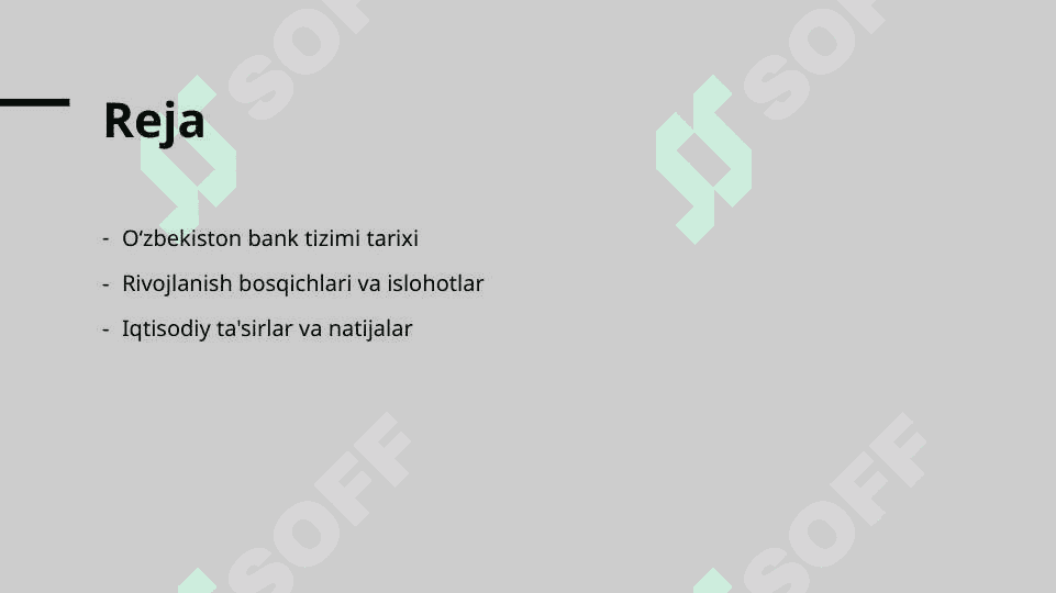 Oʻzbekiston Respublikasi bank tiziminging rivojlanish bosqichlari 2