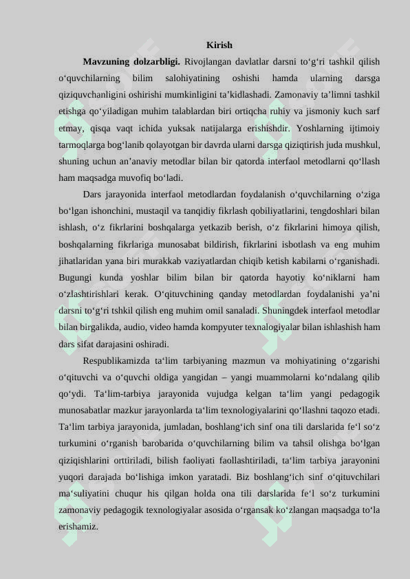 Boshlang‘ich sinf ona tili darslarida Son mavzusini oʻrganish meodikasi 2