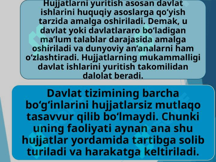 Mustaqillik yillarida hujjatchilik tizimi islohotlari 4