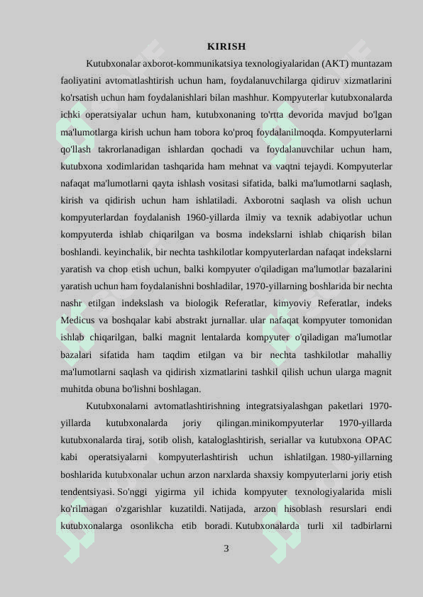 KUTUBXONA BOSHQARUVINI AVTOMATLASHTIRISH 3