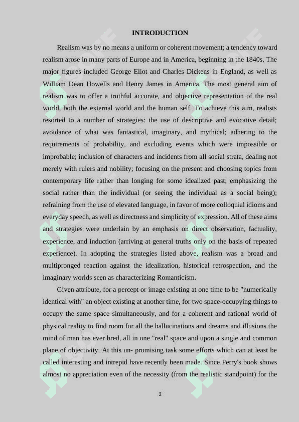 Corporative analysis of English and American realism 3