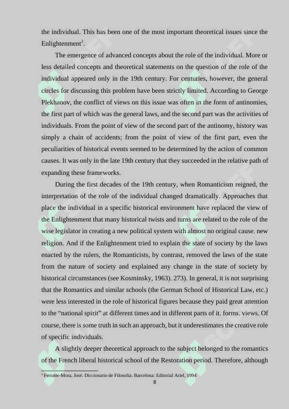 history and its role of modern life 8