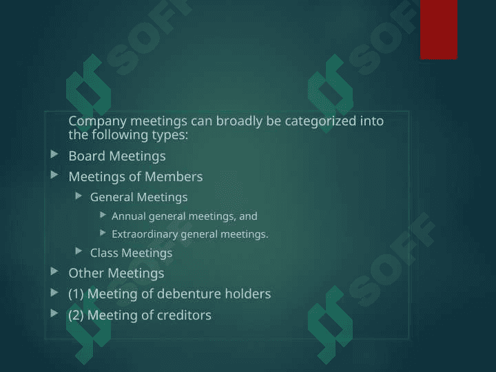 Types  of  meeting 2