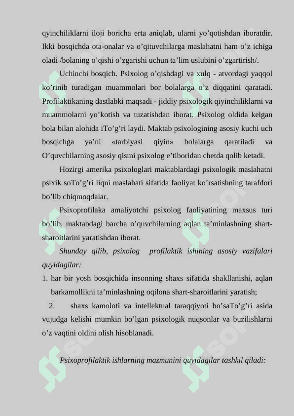 Psixoprafilaktika ishlari 4