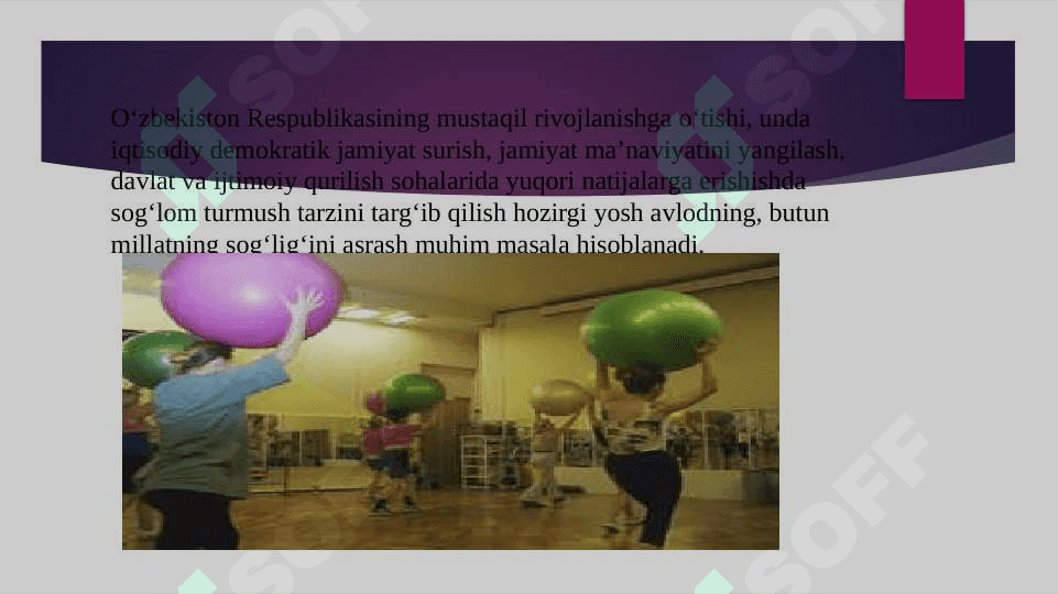 Jismoniy rivojlanish va sog’lom turmush tarzini shaklantirish 3