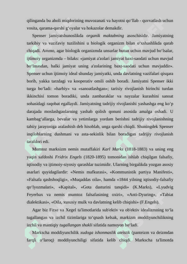 XIX-asrda g‘arb ijtimoiy falsafasi 7