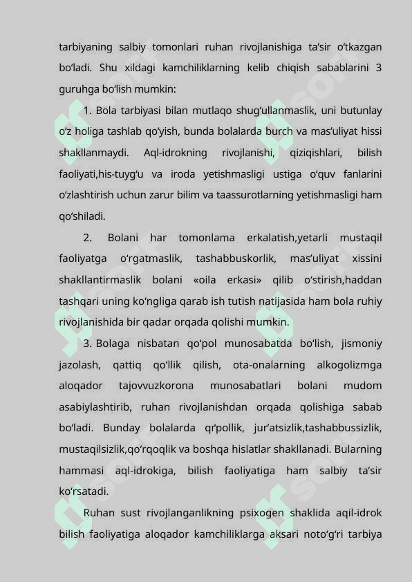 Ruhiy rivojlanishi sustlashgan bolalar 4