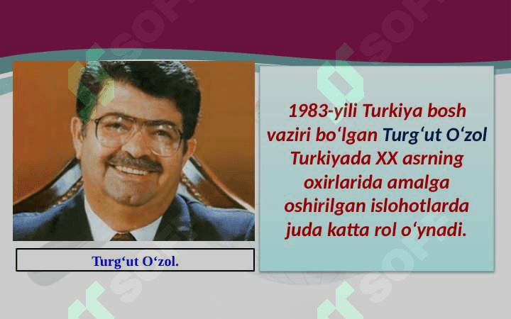 1946 – 1991-yillarda Turkiya, Eronva Afg‘oniston 5