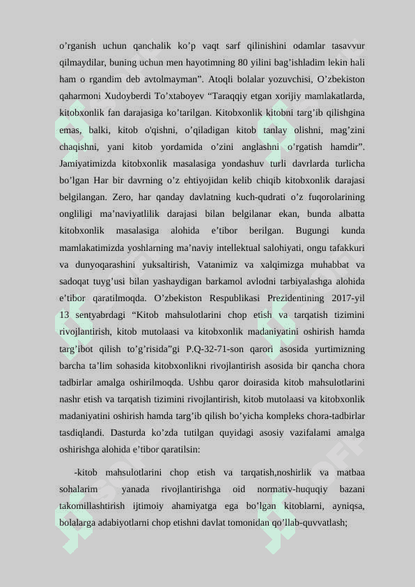 MAKTABGACHA TA’LIMDA BOLALAR KITOBXONLIGINI SHAKLLANTIRISHNING PEDAGOGIK SHART-SHAROITLARI 8