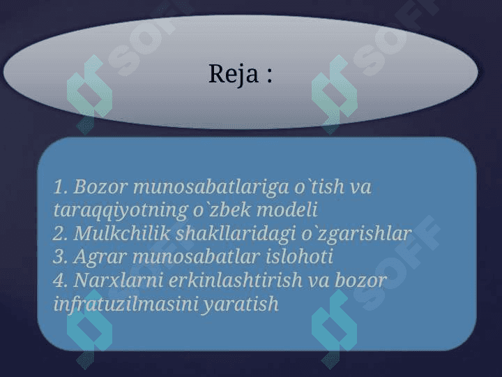 Bozor iqtisodiyotiga o‘tayotgan davlatlarning iqtisodiy rivojlanish modellari 2