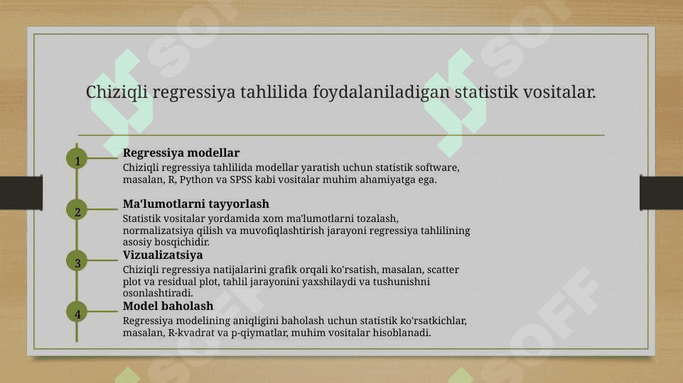 Chiziqli regressiya va korrelyatsiya 7