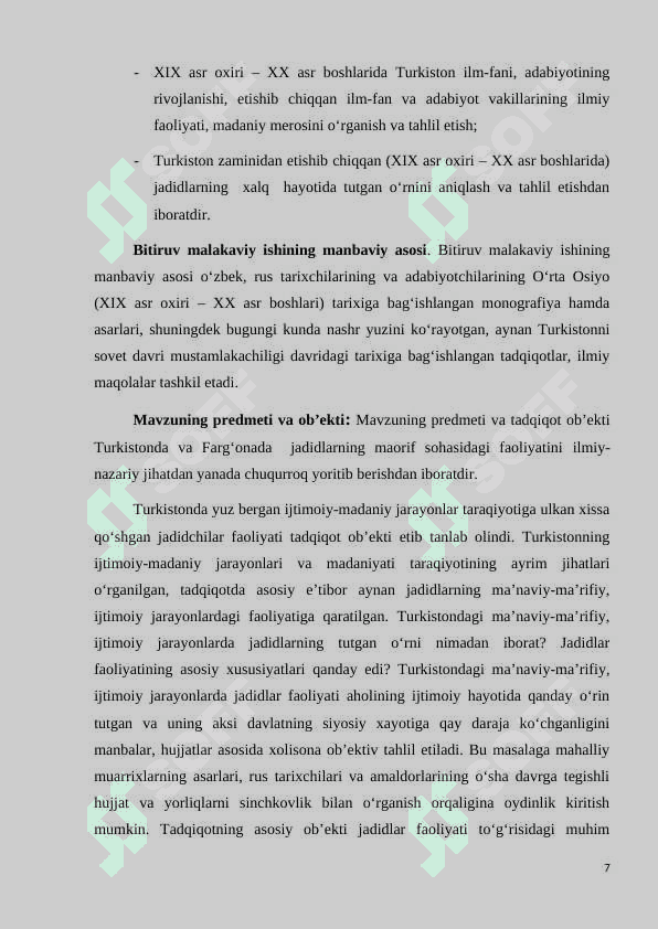 Turkistonda jadidchilik harakatining vujudga kelishi 7
