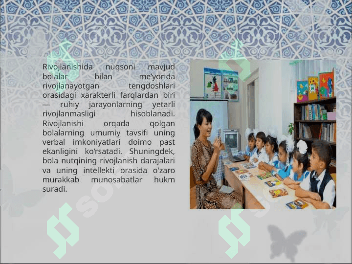 Maktabgacha yosh davrida bilish jarayonlari va nutqning rivojlanishiga xos xususiyatlari 4